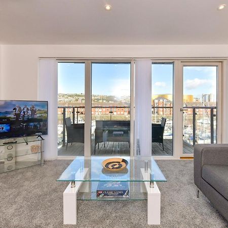 Just Stay Wales - Meridian Wharf, Marina View - 2 Bed Apartment Swansea Kültér fotó